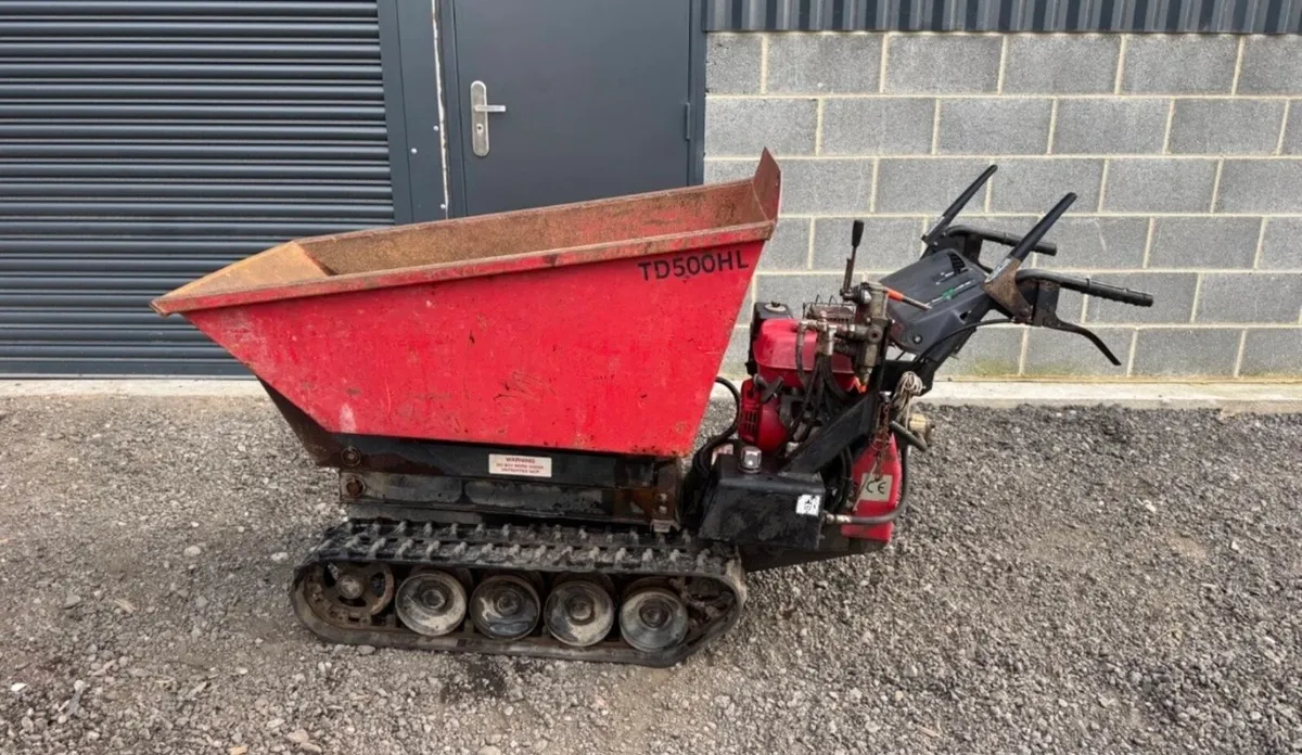 Honda HD500 DL tracked Hi Tip dumper - Image 2
