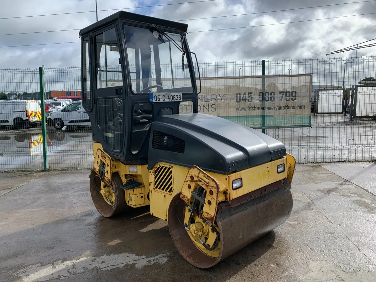 2005 BOMAG BW120AD TWIN DRUM ROLLER FOR AUCTION - Image 4