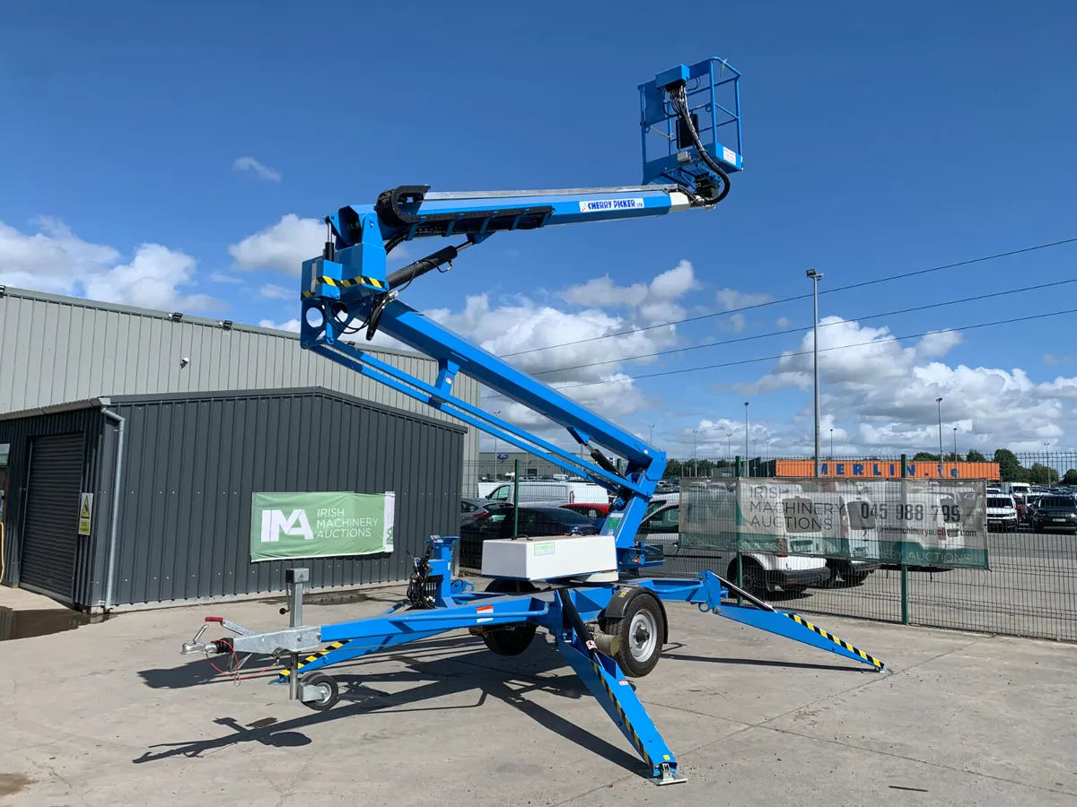 2011 NIFTY LIFT 17M ELEC CHERRY PICKER FOR AUCTION - Image 1