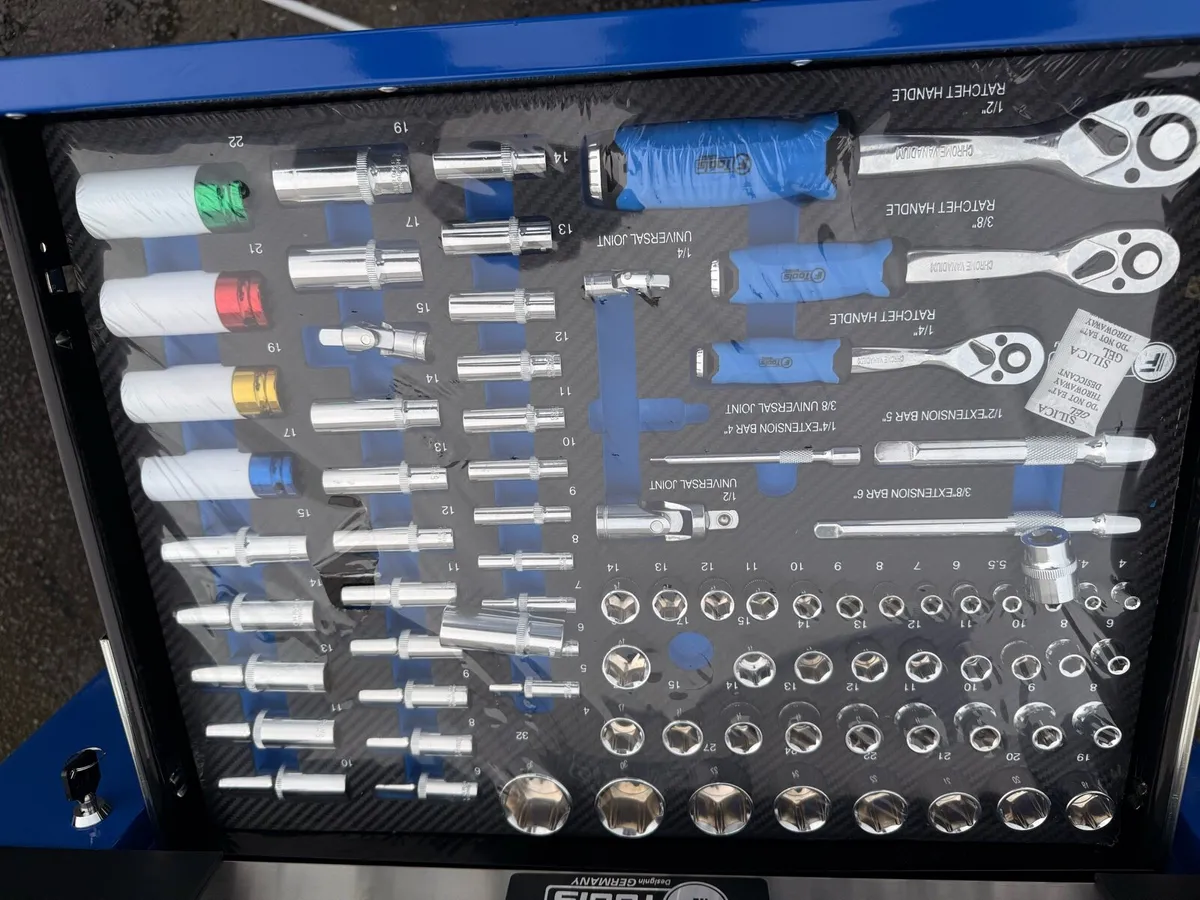 BRAND NEW 7 DRAWER TOOL CHEST FULL OF TOOLS - Image 2
