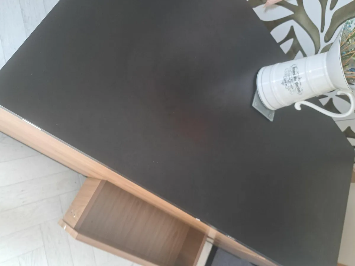 Convertible Coffee / dining/ office desk with stor - Image 2