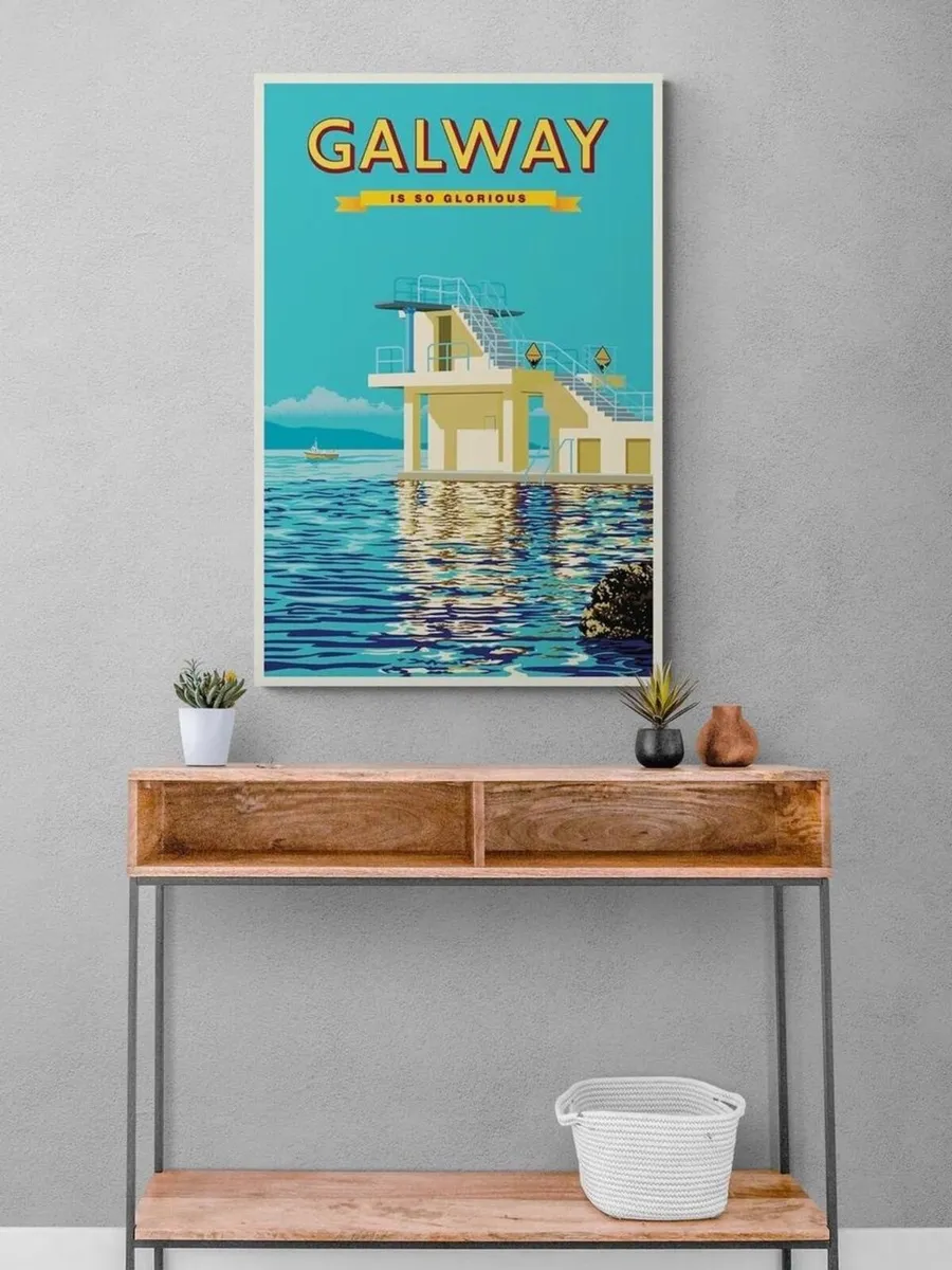 Galway 'Is So Glorious' Canvas Print - Image 3