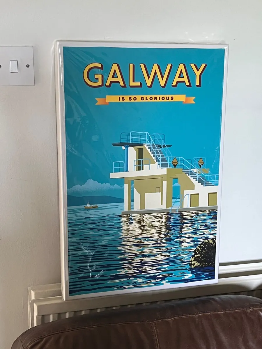 Galway 'Is So Glorious' Canvas Print - Image 1
