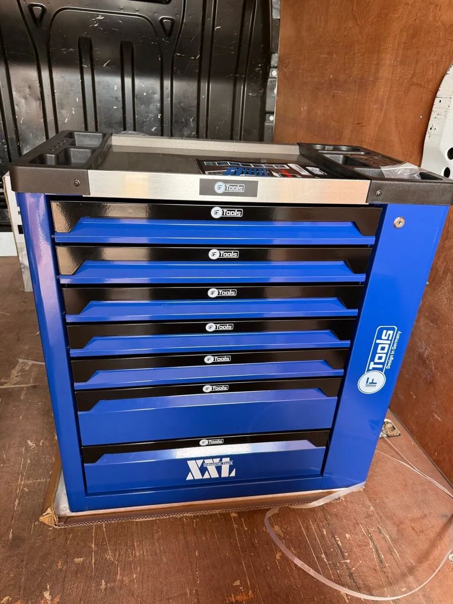 BRAND NEW 7 DRAWER TOOL CHEST FULL OF TOOLS - Image 1