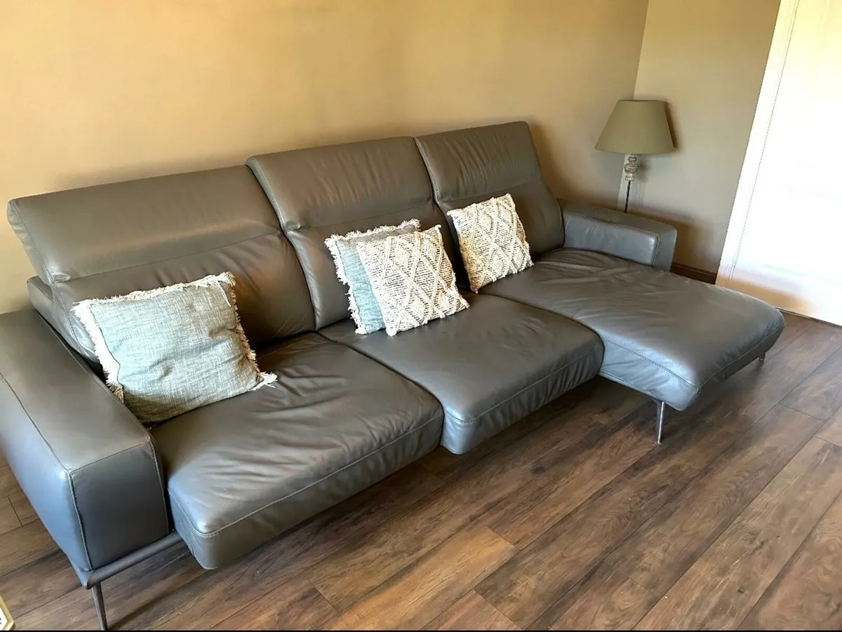 Leather sofa - Image 1