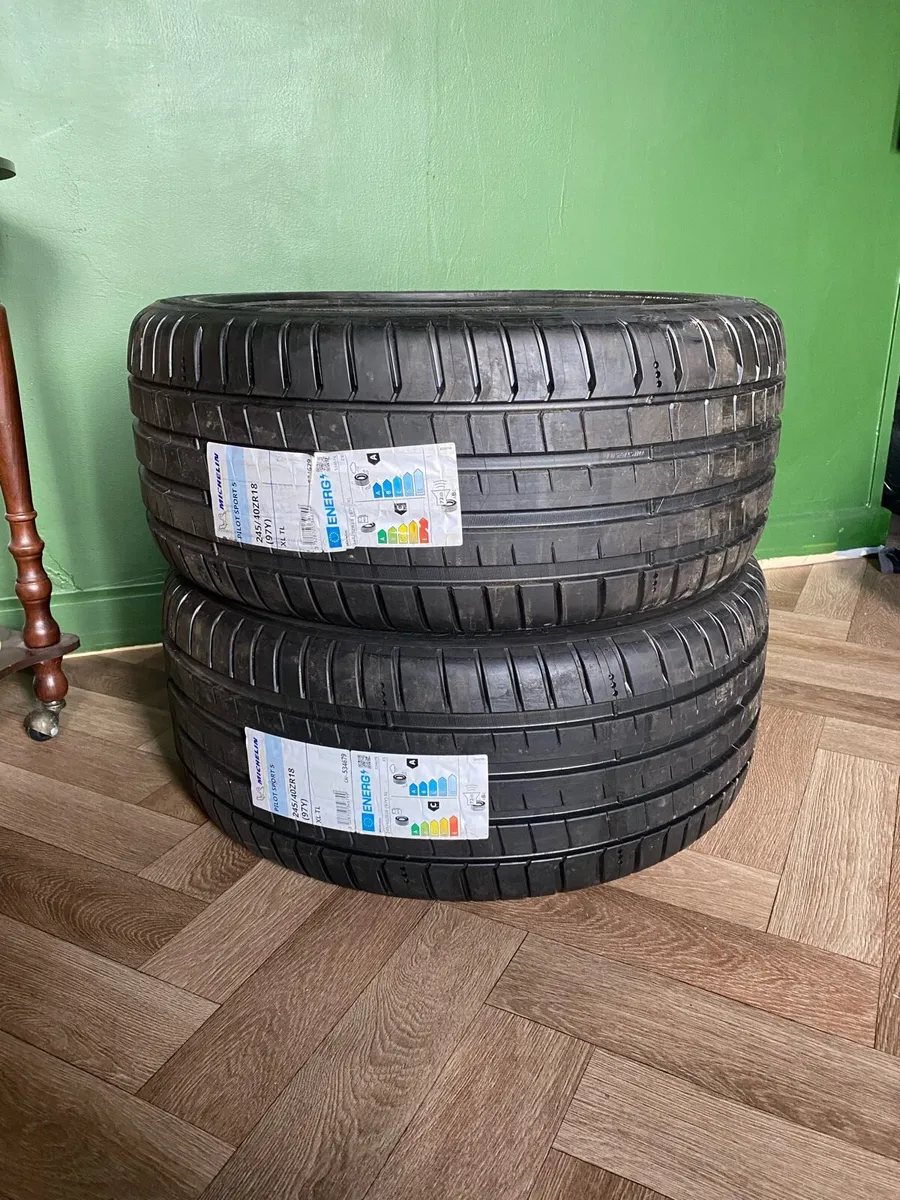 X2 Michelin Pilot Sport 5 245/40/18 - Image 1