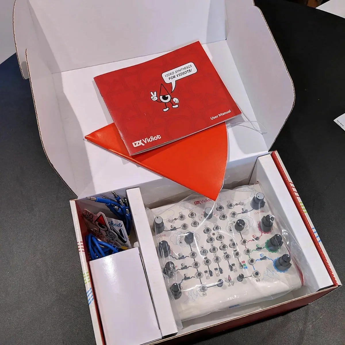 LZX Vidiot Analog Video Synthesizer Like New - Image 4