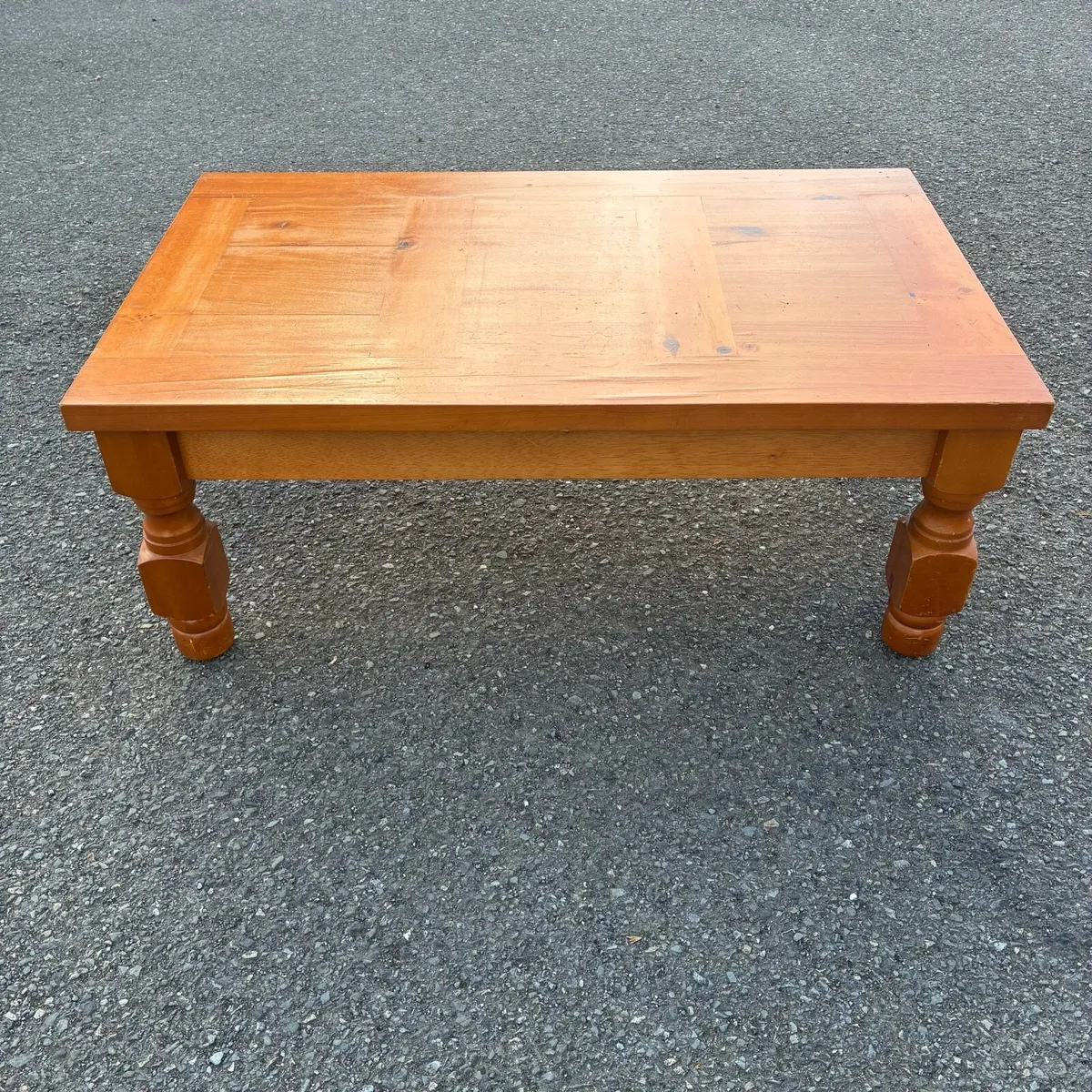 Solid Pine Coffee Table - Image 1