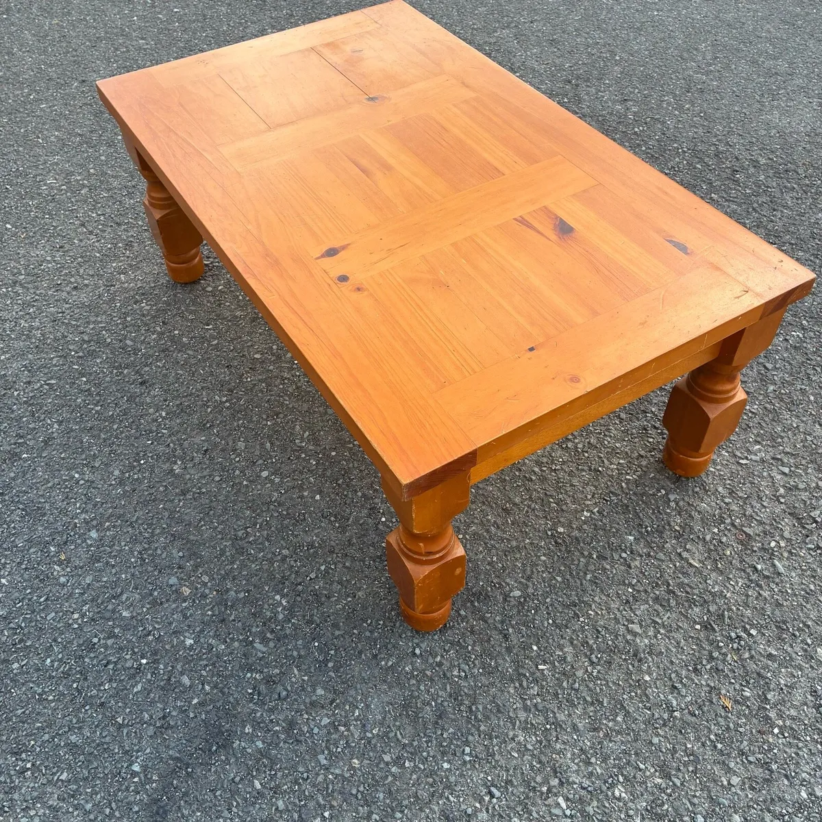 Solid Pine Coffee Table - Image 3