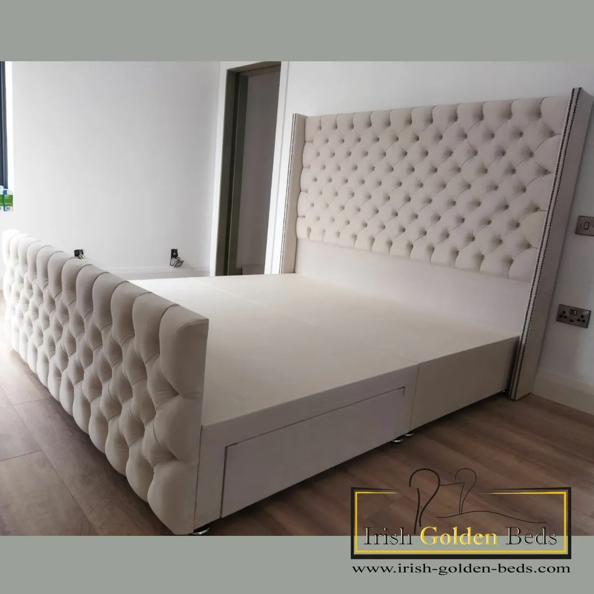 bed frame and headboard,free delivery - Image 2