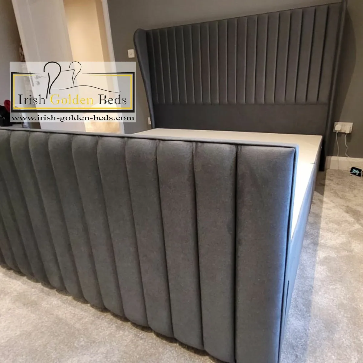 bed frame and headboard,free delivery - Image 4