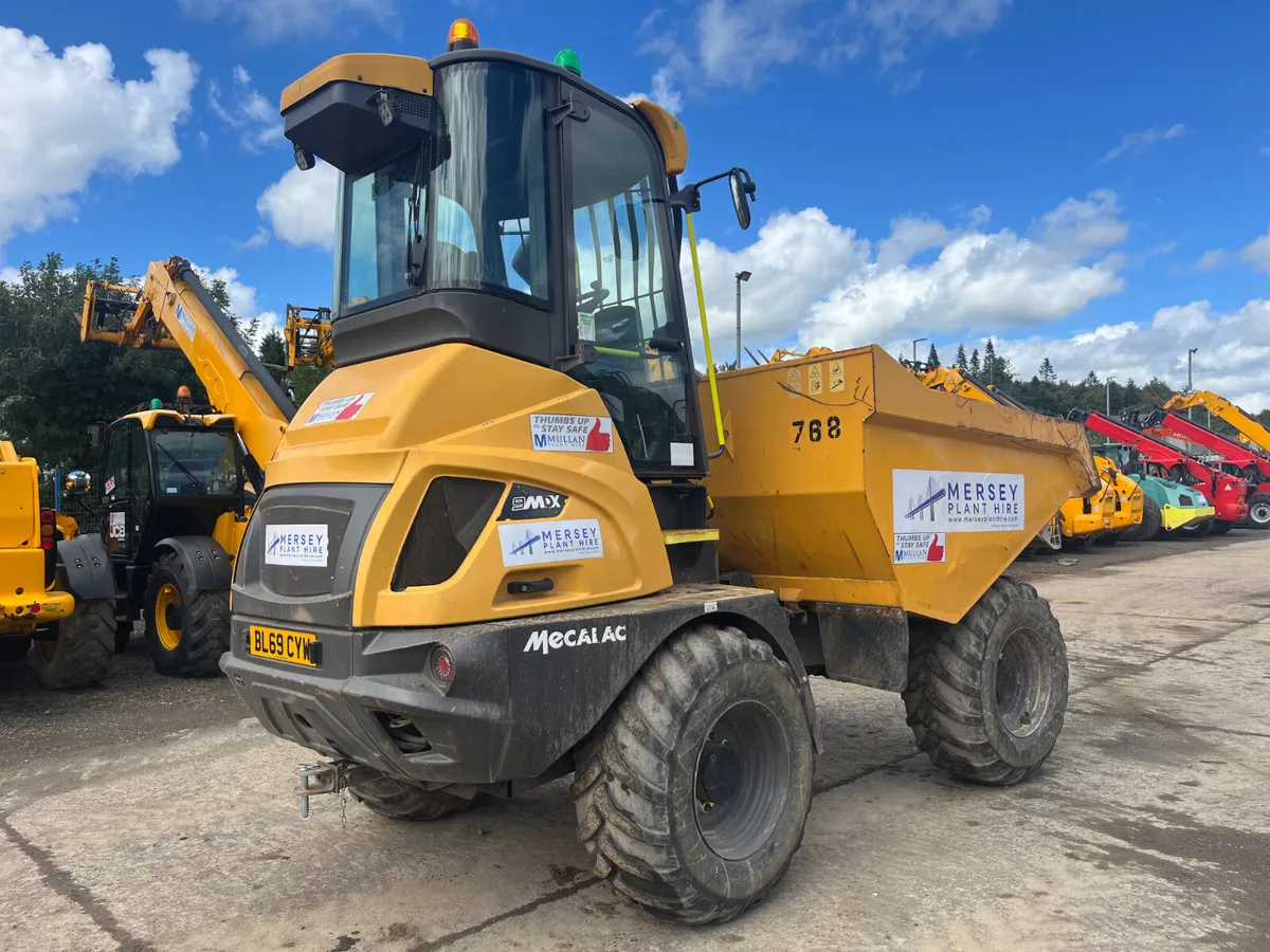 2020 Mecalac 9 Ton Cab Dumper Only 985Hrs - MULLAN - Image 3