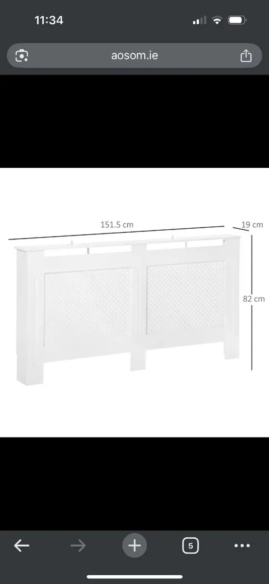 Radiator Covers x 2 Large - Image 1