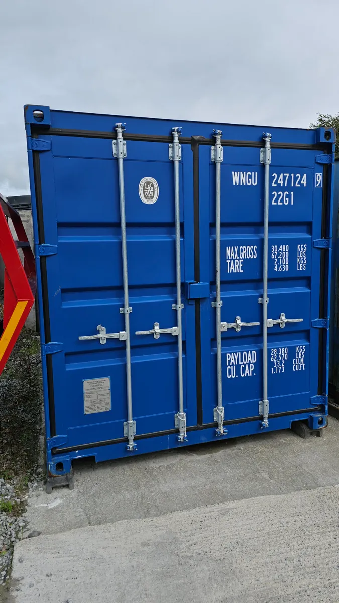 20ft x 8ft Shipping Containers One Trip - Image 1