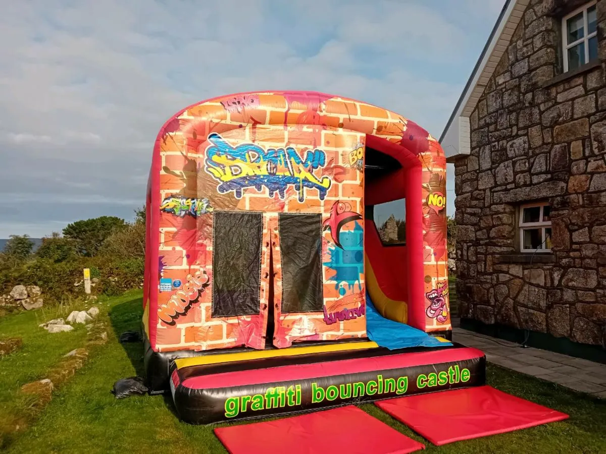 BOUNCY CASTLE WITH SLIDE - Image 3