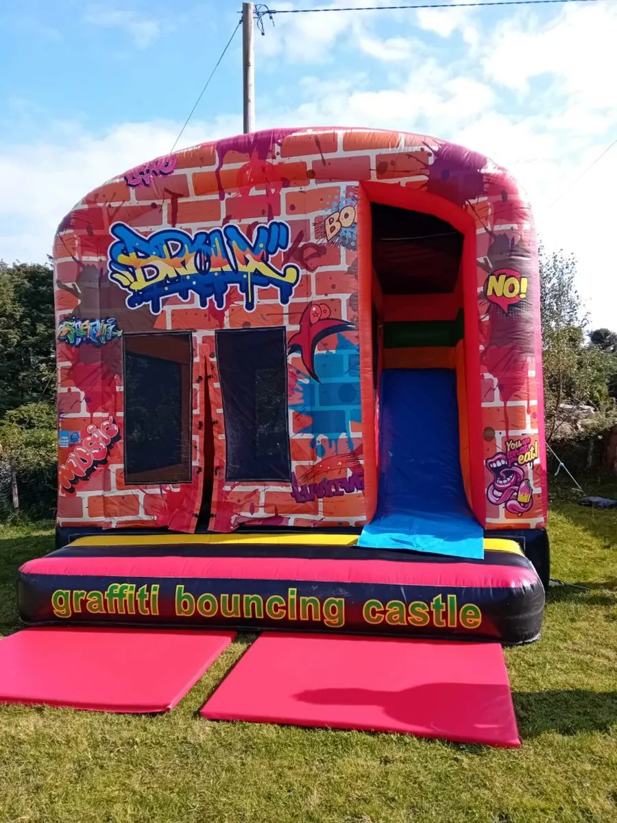 BOUNCY CASTLE WITH SLIDE - Image 1