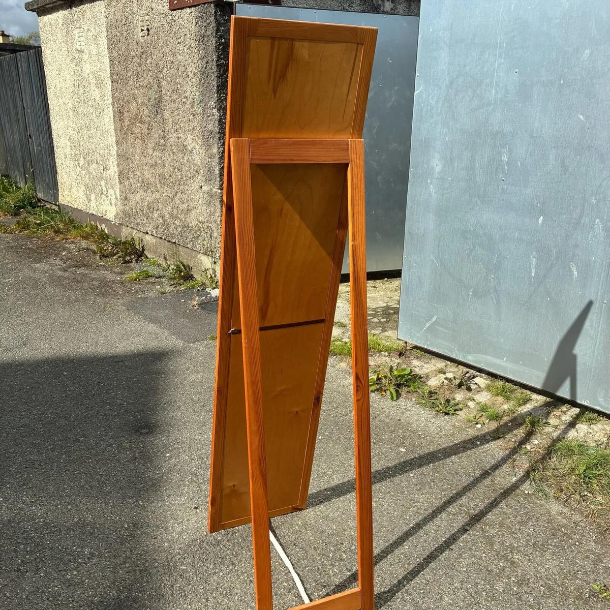 Solid Pine Free standing Mirror - Image 2