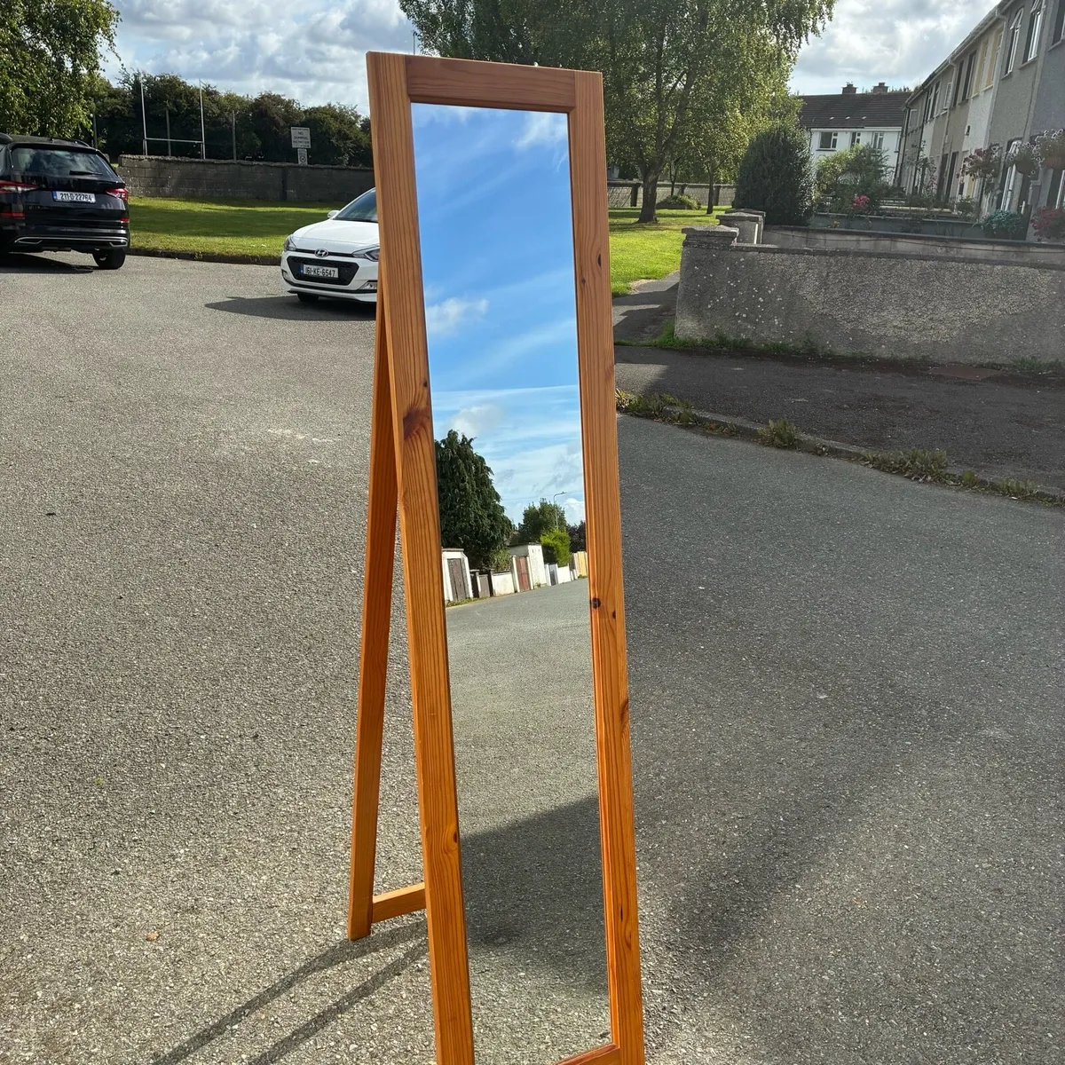 Solid Pine Free standing Mirror - Image 3