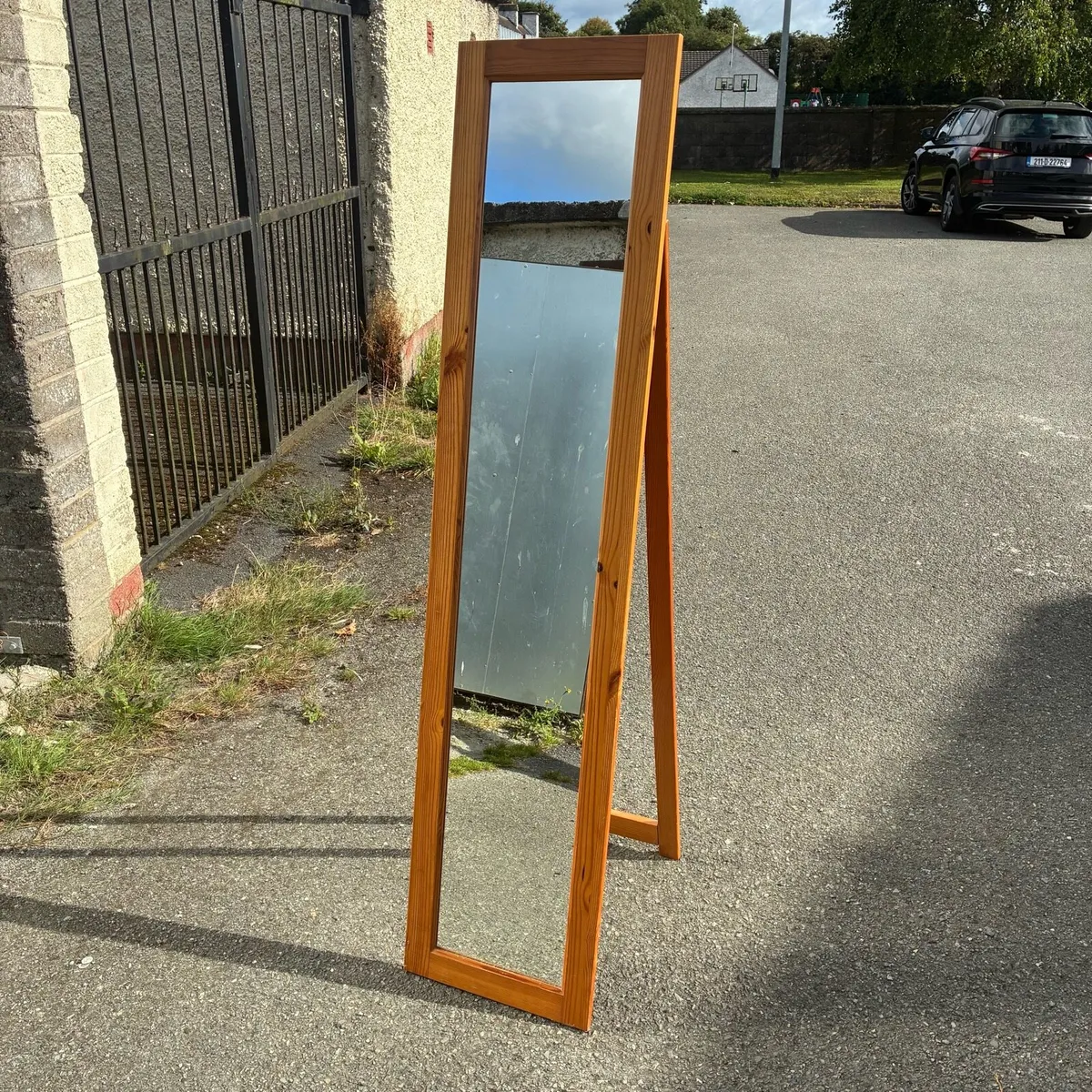 Solid Pine Free standing Mirror - Image 4