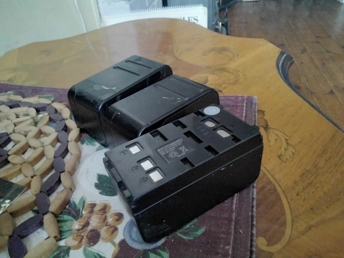 3. Vhs. Camcorder.   batteries