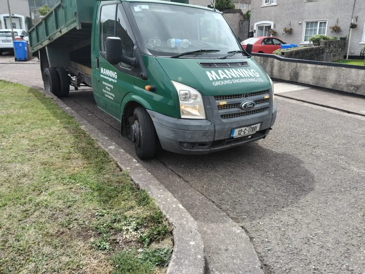2012 ford transit tipper - Image 1