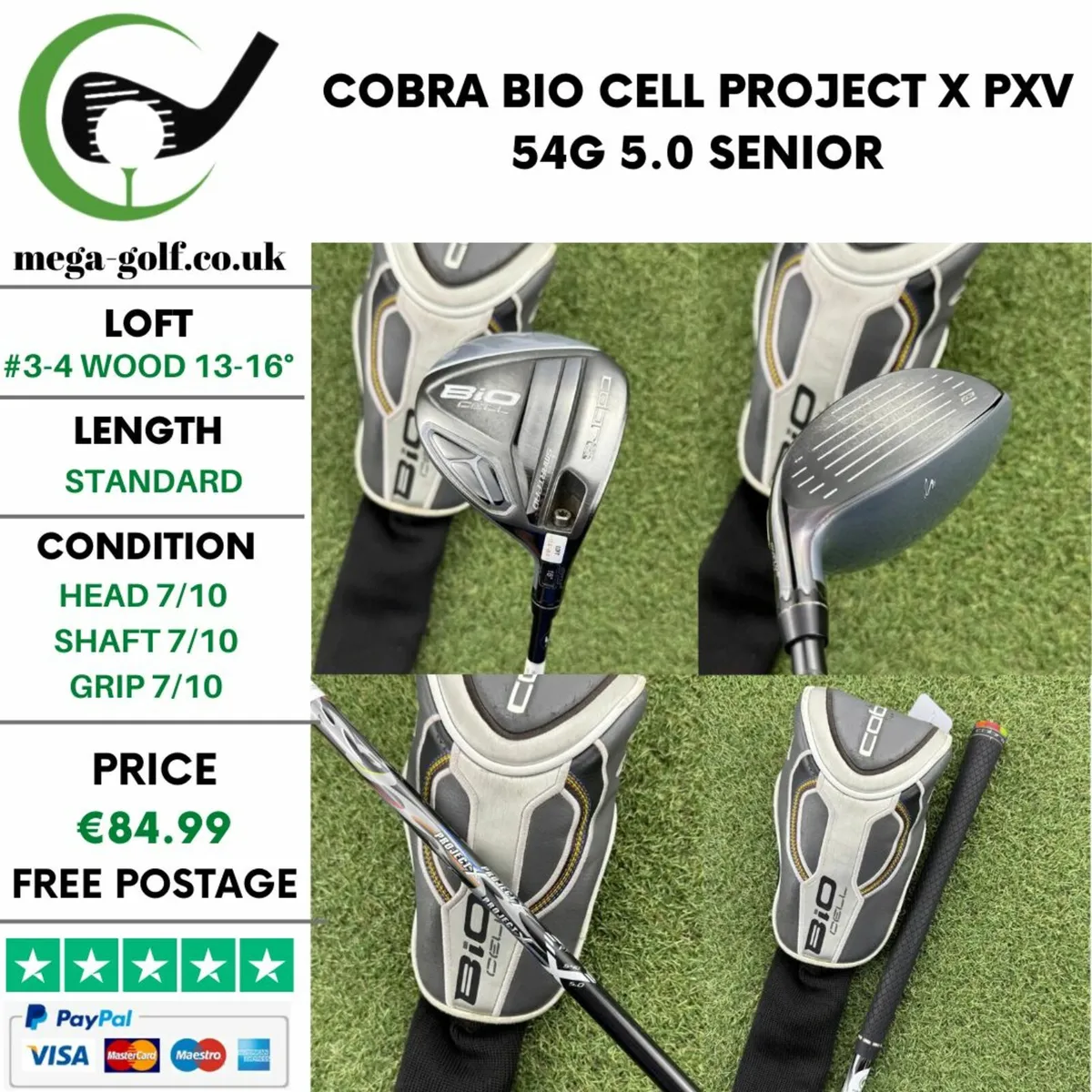 COBRA BIO CELL #3-4 WOOD 13-16° / SENIOR - Image 1