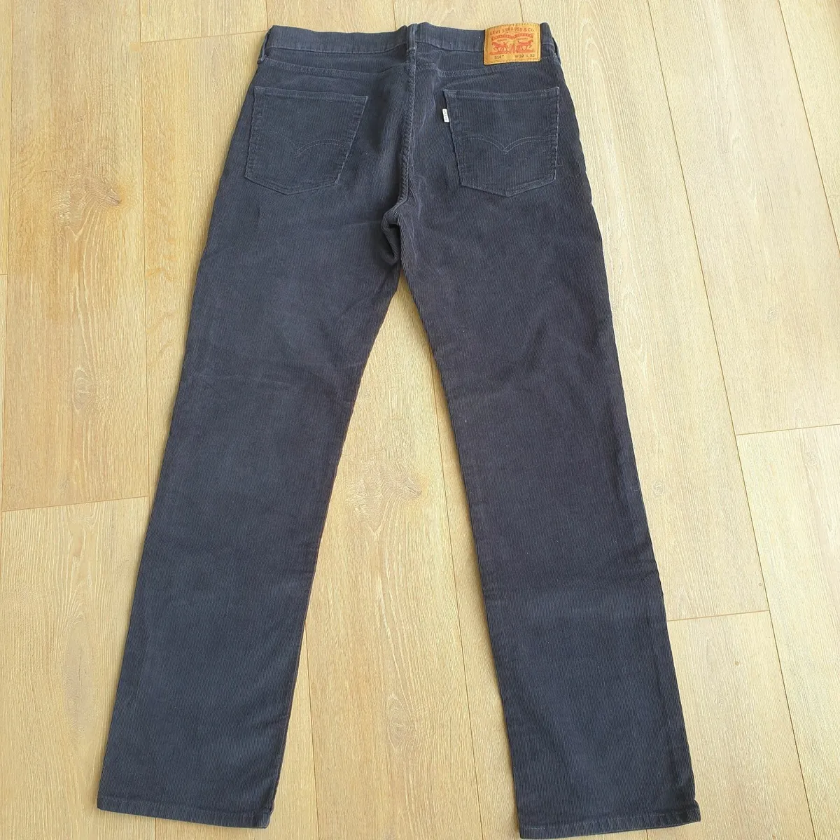 Levi's 514 navy cords W32 L32 - Image 4