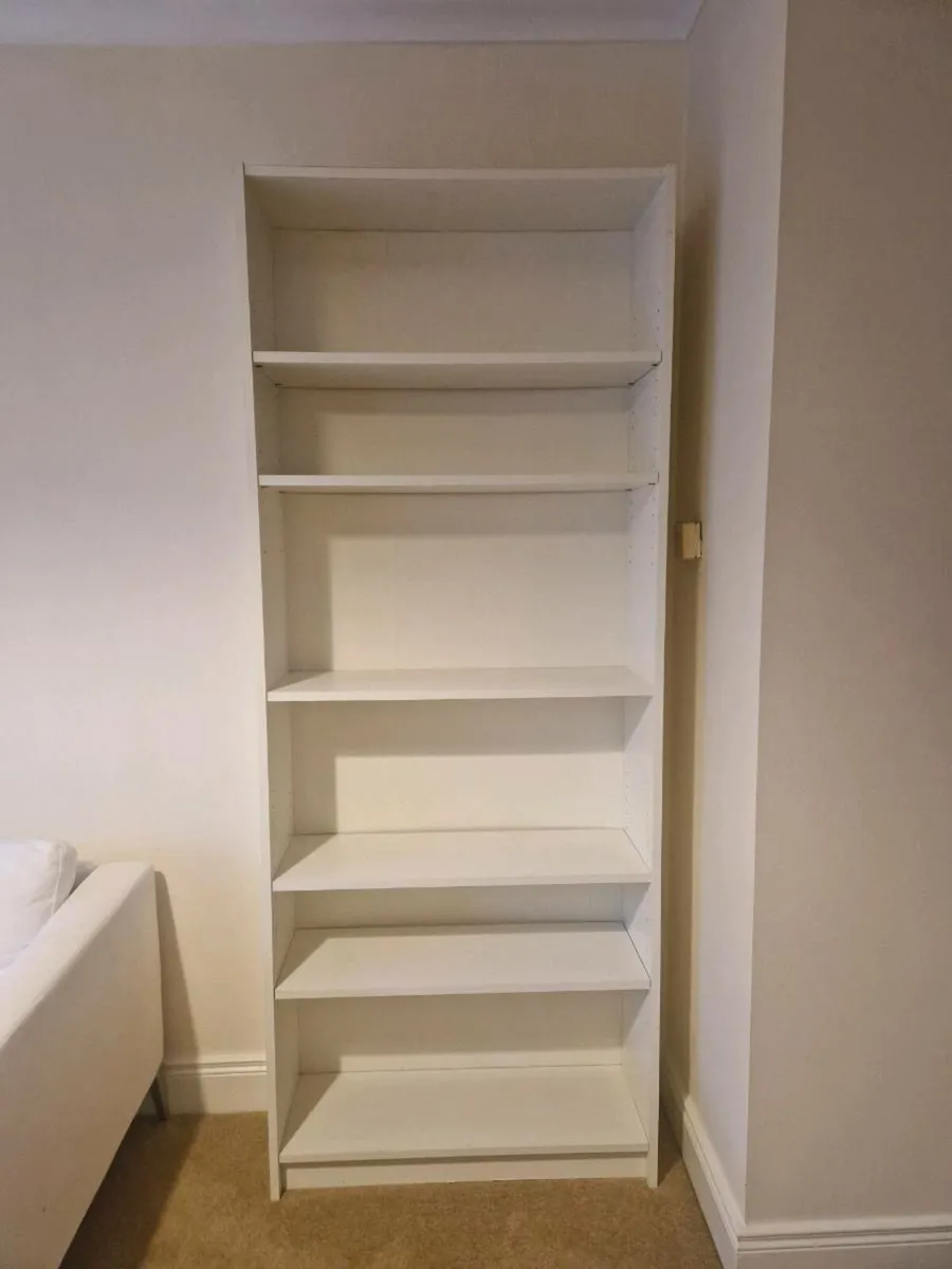 White Billy bookcase - Image 1