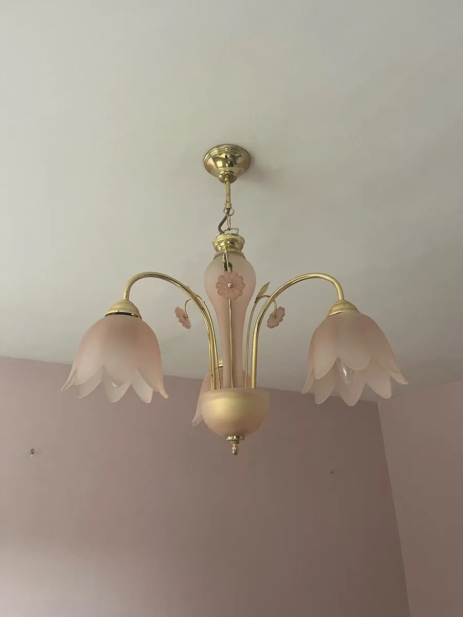 Vintage decorative chandelier light - Image 2