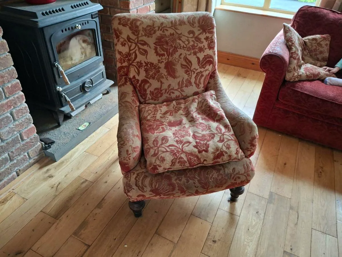 2 seater sofa / couch and armchair - Image 2