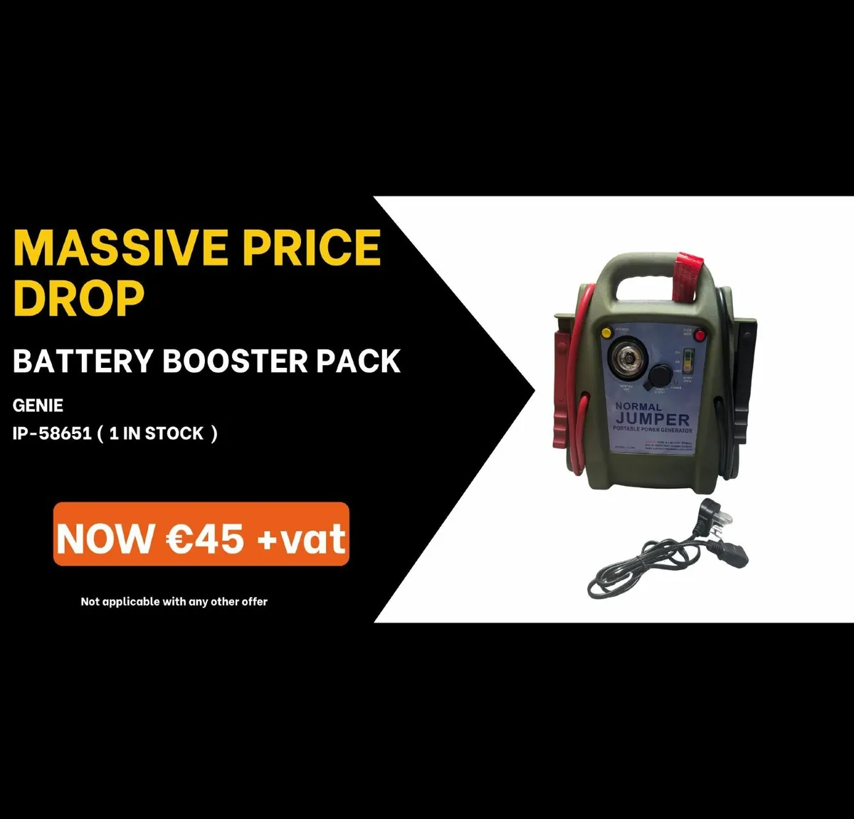 BATTERY BOOSTER PACK GENIE
