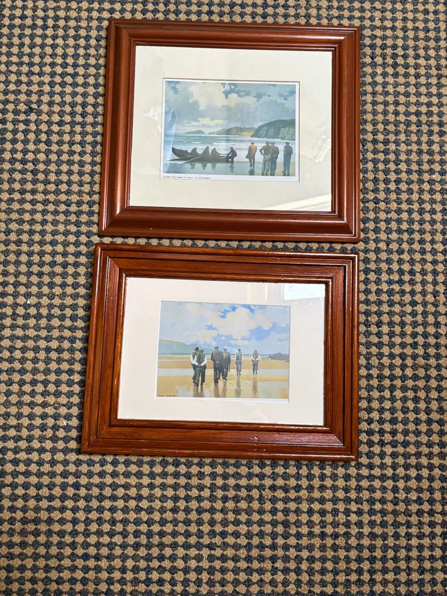Pair of framed prints