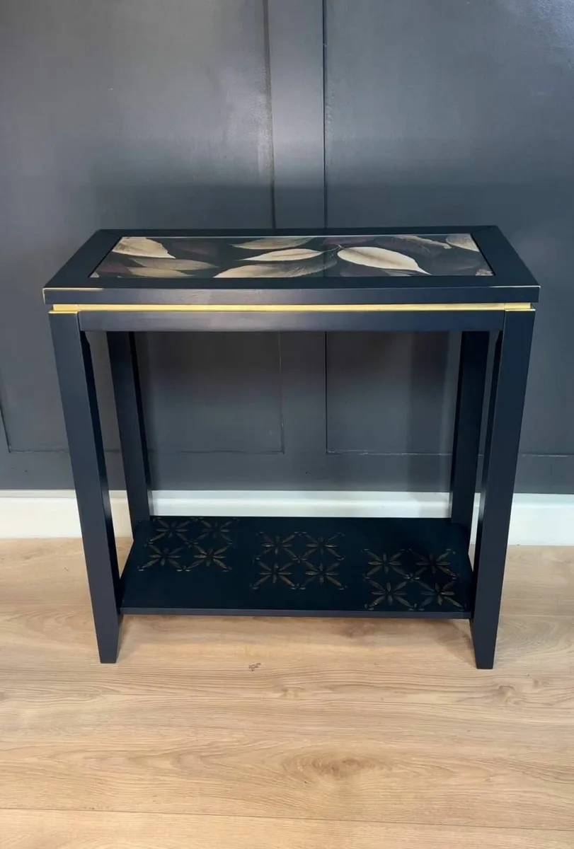 Renewed console Table Anthracite - Image 4