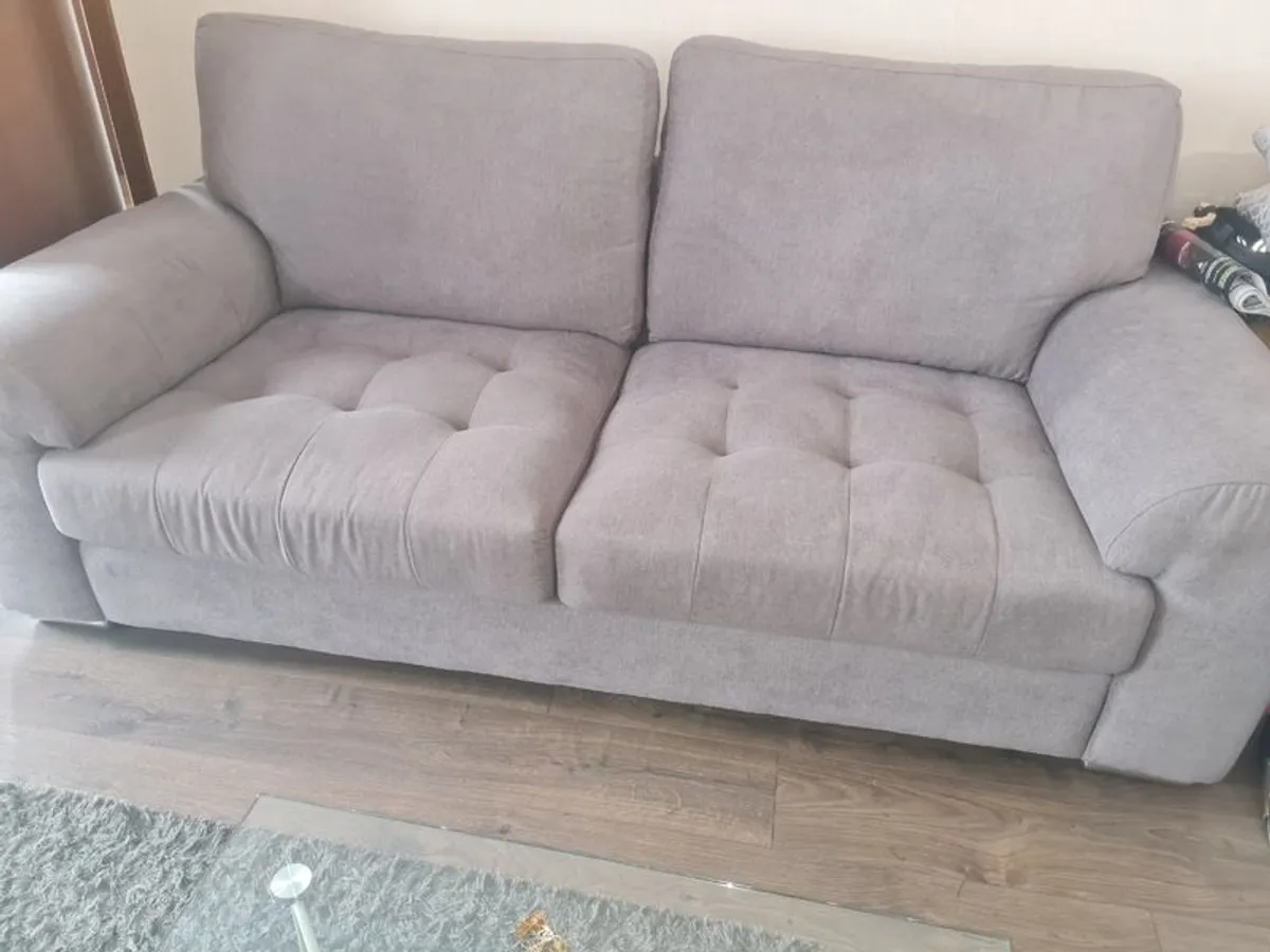 3 seater Sofa and armchair - Image 1