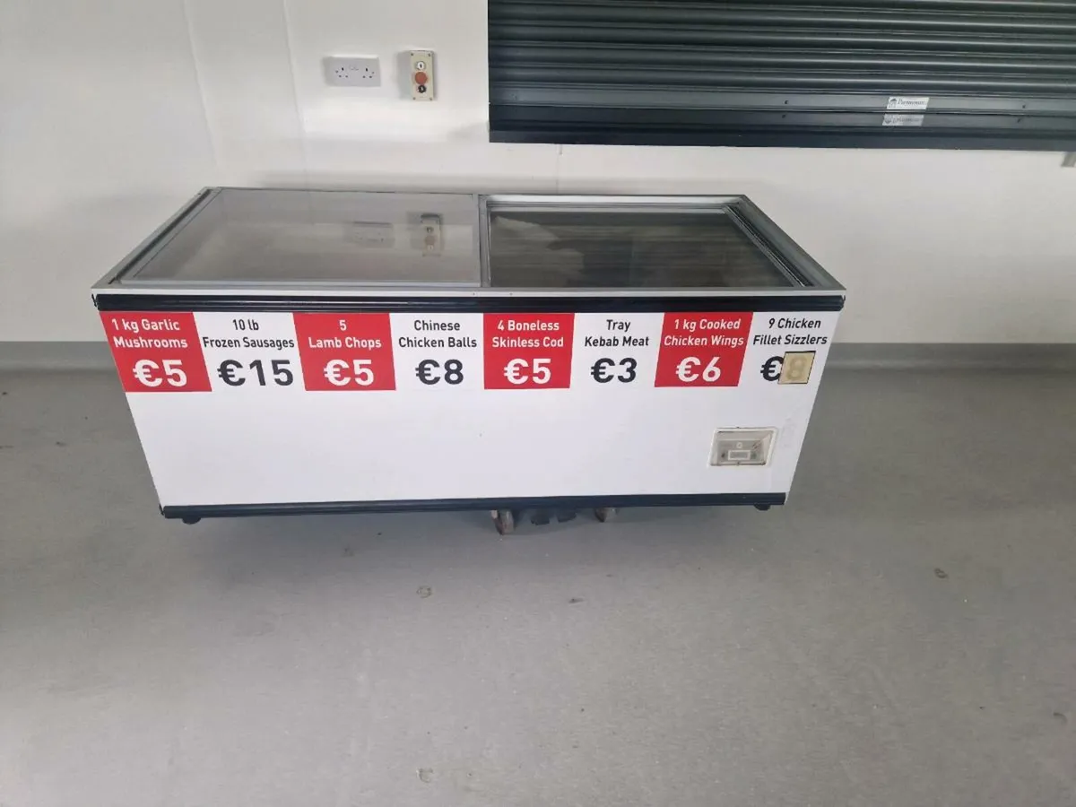 Chest freezer glass top - Image 1