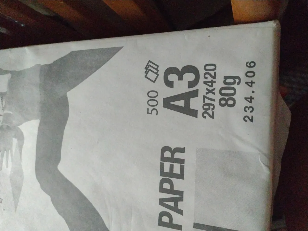 New unopened A3 copy white paper 500sheet - Image 3