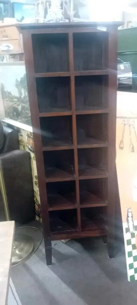 Mahogany Shelving Unit