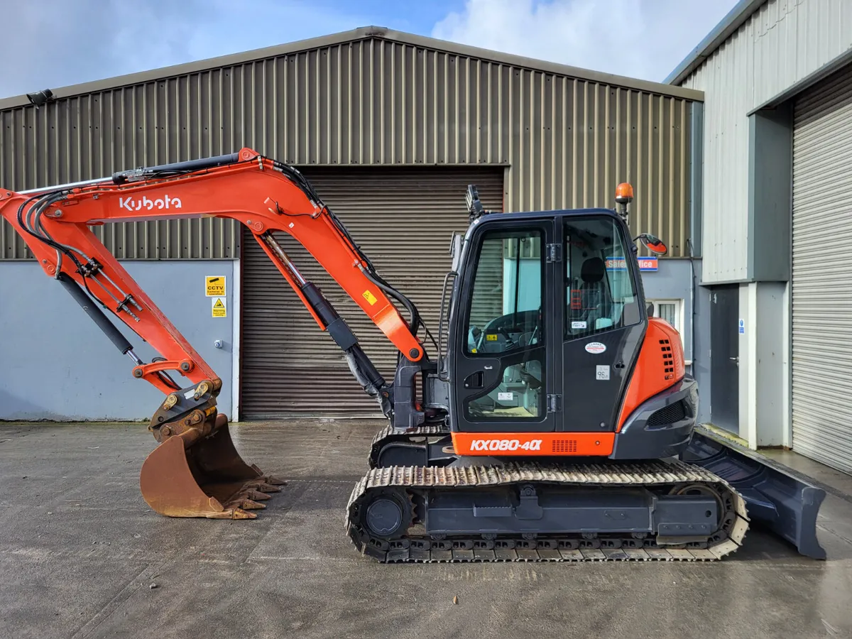 Kubota KX080-4 - Image 1