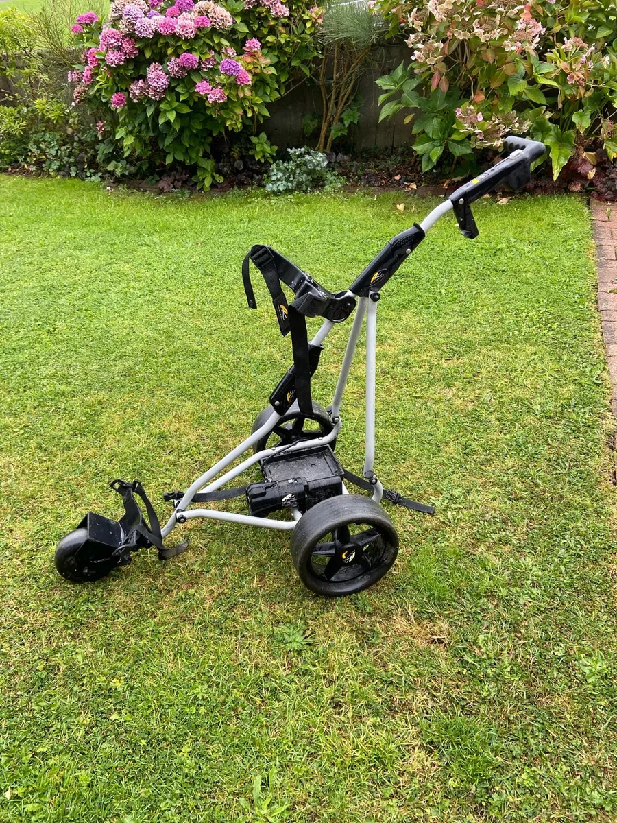 Powakaddy.   Electric.  Golf. Trolley - Image 1