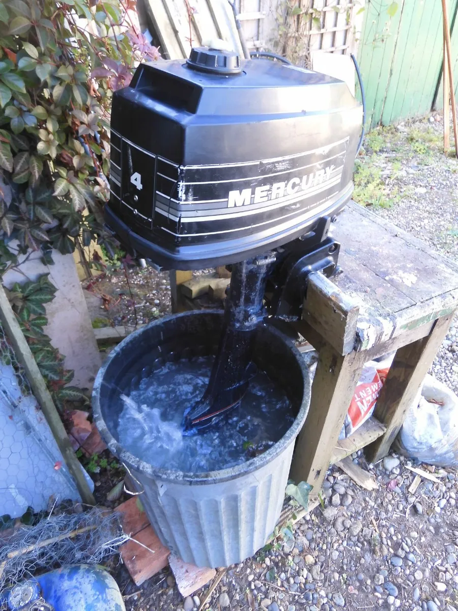 outboard motor Mercury 4HP - Image 4