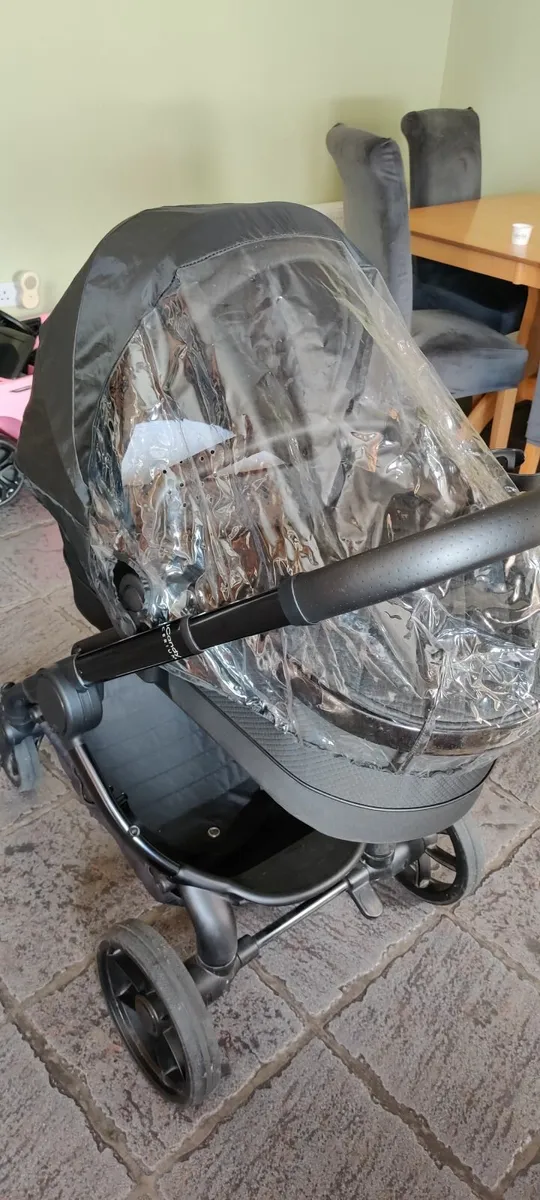 Icandi 7 Peach Cerium pram bundle - Image 3