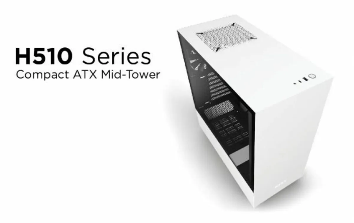 NZXT H510 Gaming PC Case - Image 3