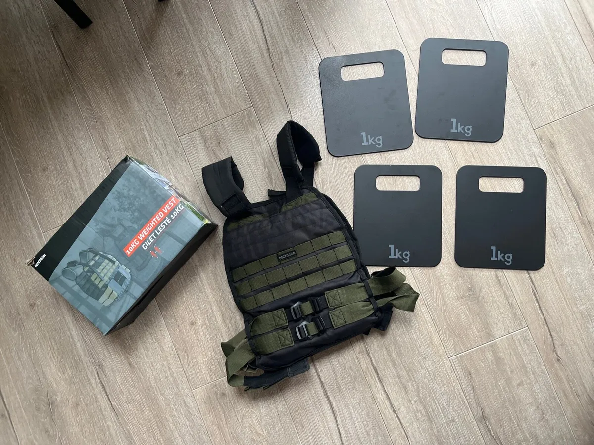 Decathelon 10kg Weighted vest - Image 1