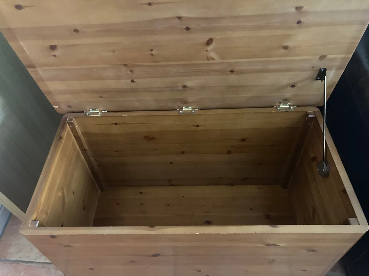 Solid Wood Storage Chest - Image 3