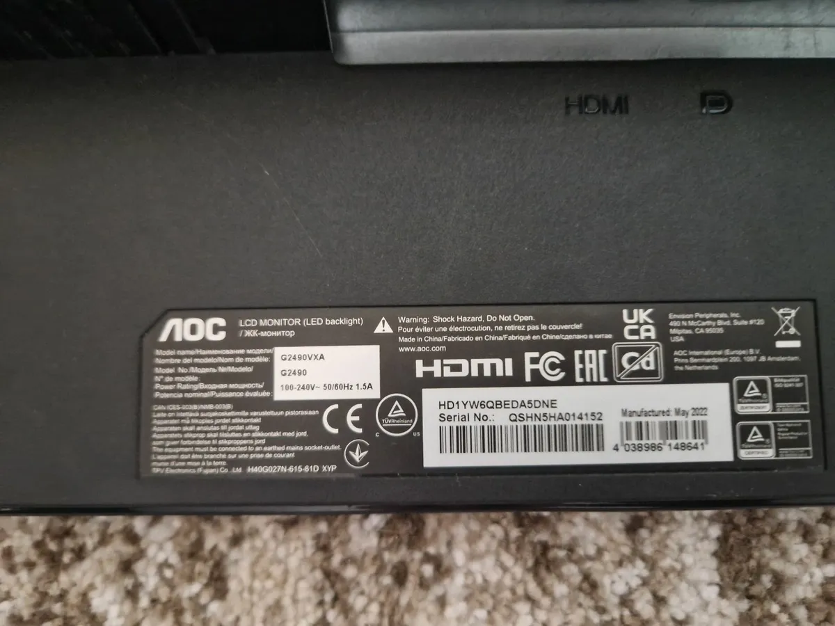 AOC Gaming Monitor - Image 1