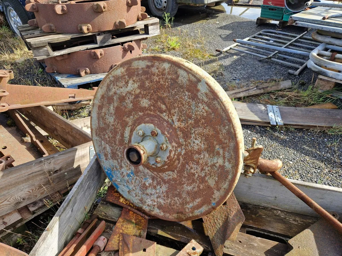 Ransome plough wheel