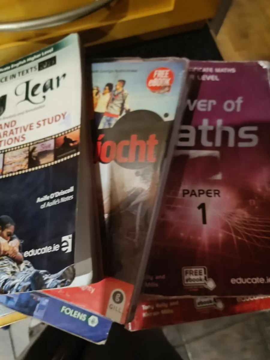 Leaving certificate books - Image 3