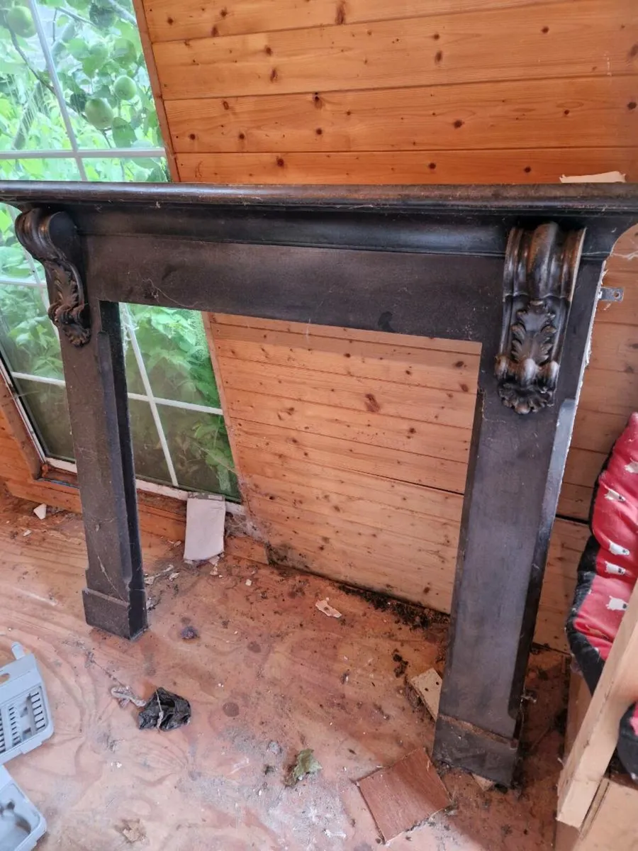Antique fire surround - Image 2