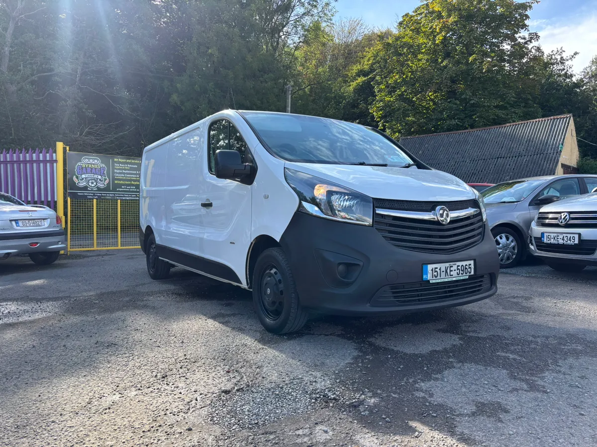 Lovely Low Mileage Vauxhall Vivaro DOE Tax - Image 1