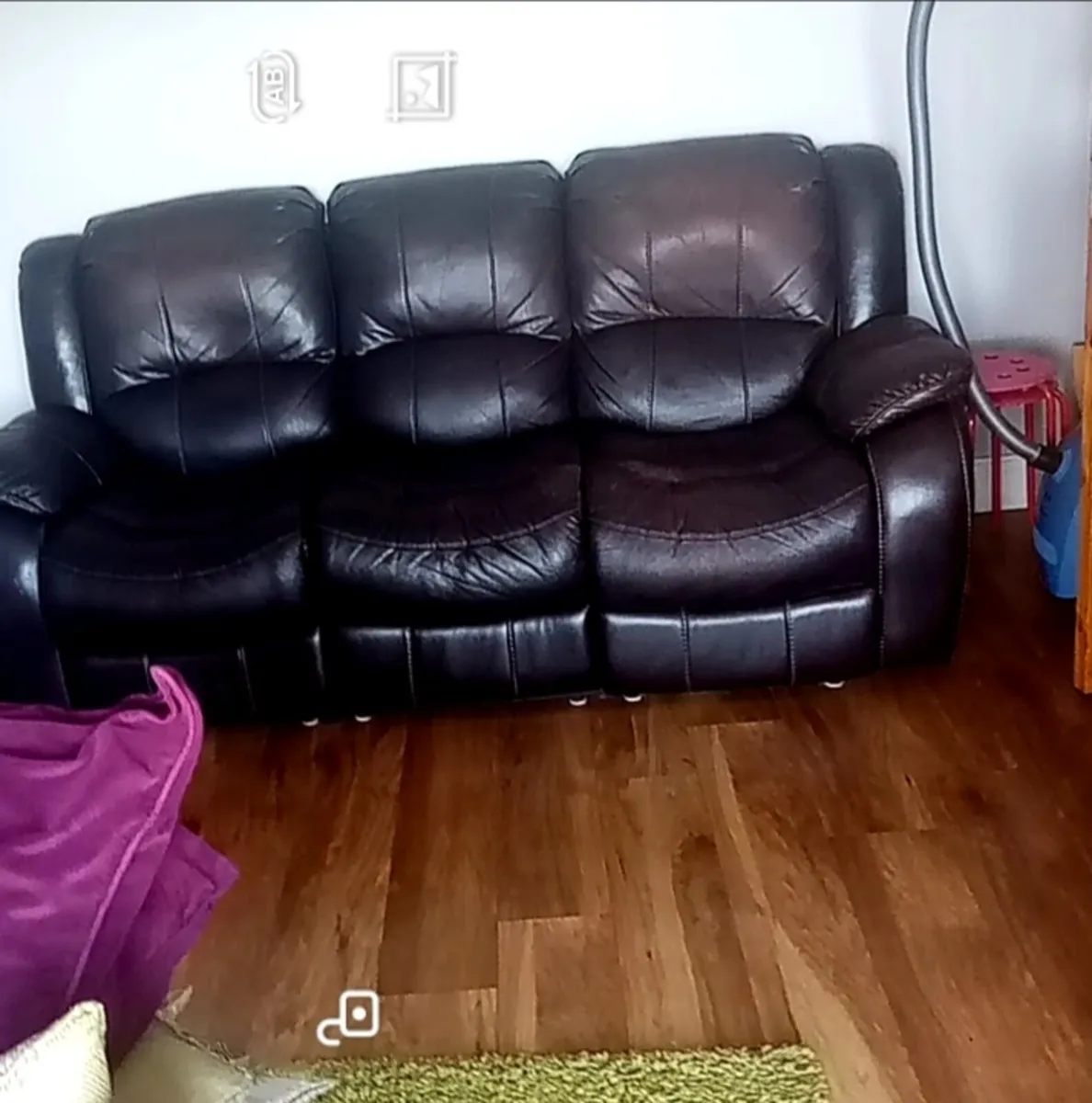 Couch + armchairs - Image 1